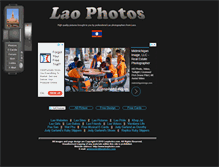 Tablet Screenshot of laophotos.com